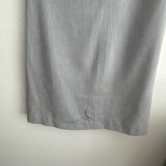 Glamour Dress Mini Short Sleeve Sheath Casual Workwear Gray Dress M - Picture 5 of 9